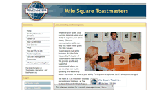 Desktop Screenshot of milesquare.org
